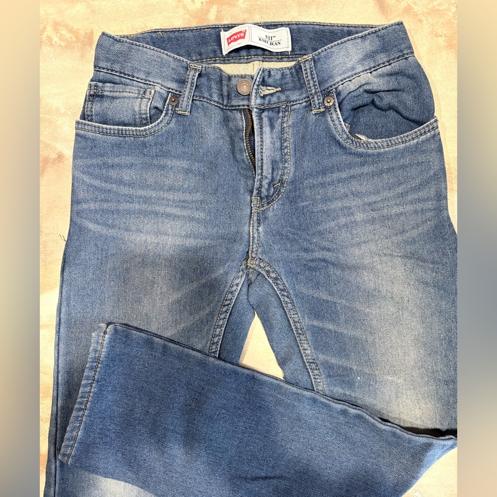 Levi's Blue Knit Jeans